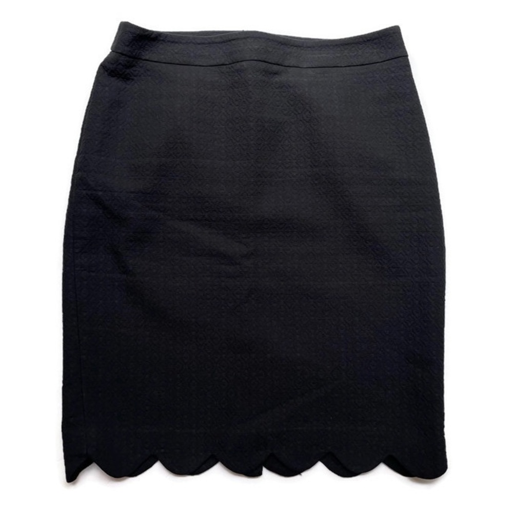 Talbots Petite Scalloped Pencil Skirt 2P